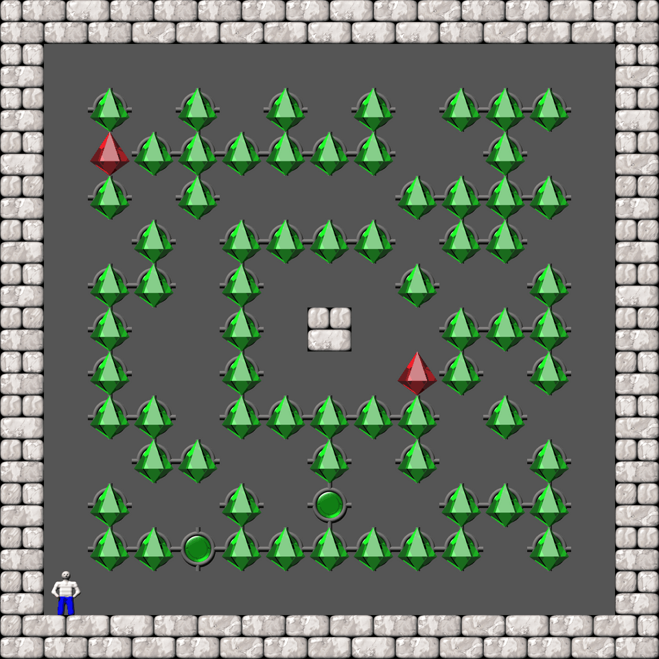 Sokoban Mass Remodel level 816